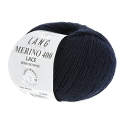 Lang Yarns - Merino 400 Lace Fv. 25 Marine Melange