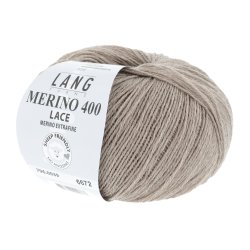 Lang Yarns - Merino 400 Lace Fv. 39 Camel Melange