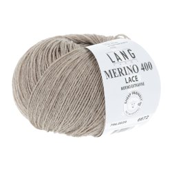 Lang Yarns - Merino 400 Lace Fv. 39 Camel Melange
