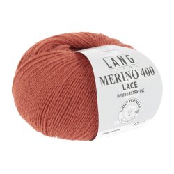 Lang Yarns - Merino 400 Lace Fv. 75 Brunorange