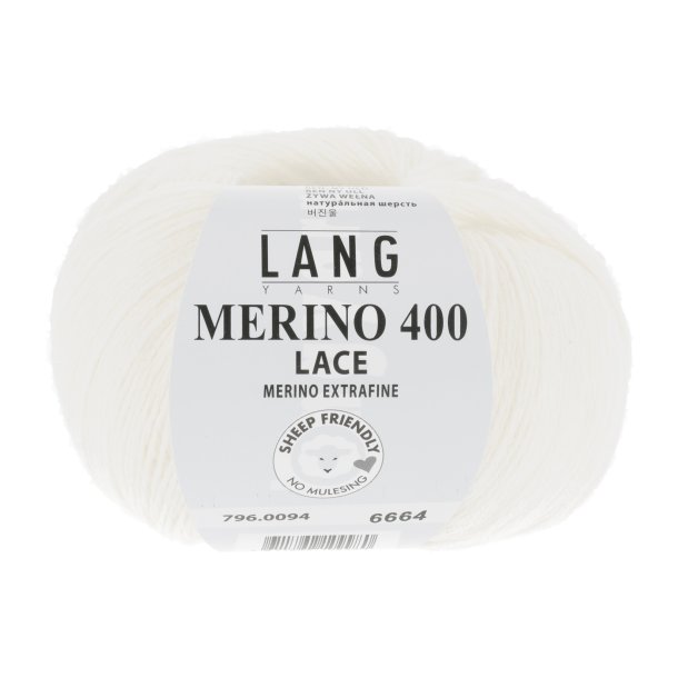 Lang Yarns - Merino 400 Lace Fv. 94 Natur