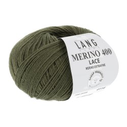 Lang Yarns - Merino 400 Lace Fv. 98 Oliven