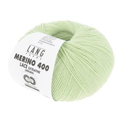 Lang Yarns - Merino 400 Lace Fv. 117 Sart Grn