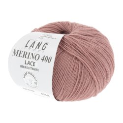 Lang Yarns - Merino 400 Lace Fv. 148 Rosentr