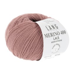 Lang Yarns - Merino 400 Lace Fv. 148 Rosentr