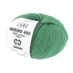 Lang Yarns - Merino 400 Lace Fv. 218 Flaske Grn
