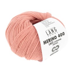 Lang Yarns - Merino 400 Lace Fv. 328 Salmon Pink