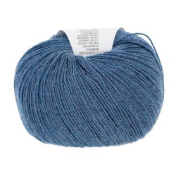Lang Yarns - Merino 400 Lace Fv. 333 Lys Jeans Melange