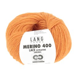 Lang Yarns - Merino 400 Lace Fv. 359 Mandarin Melange
