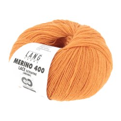 Lang Yarns - Merino 400 Lace Fv. 359 Mandarin Melange