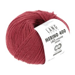 Lang Yarns - Merino 400 Lace Fv. 361 Vin Rd