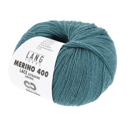 Lang Yarns - Merino 400 Lace Fv. 373 Emerald Melange