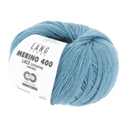 Lang Yarns - Merino 400 Lace Fv. 178 Turkis