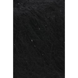 Lang Yarns - Mohair Luxe Lam&egrave; Fv. 04 Slv-Sort