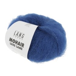 Lang Yarns - Mohair Luxe Lam Fv. 06 Slv-Royal