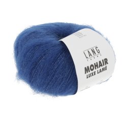 Lang Yarns - Mohair Luxe Lam Fv. 06 Slv-Royal