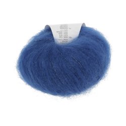 Lang Yarns - Mohair Luxe Lam Fv. 06 Slv-Royal