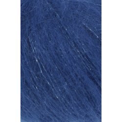 Lang Yarns - Mohair Luxe Lam Fv. 06 Slv-Royal