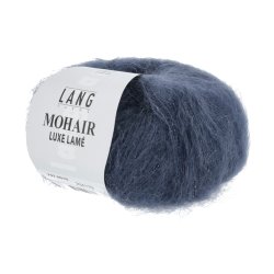 Lang Yarns - Mohair Luxe Lam&egrave; Fv. 10 Slv-Bl