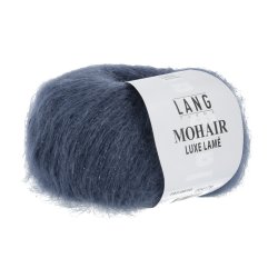 Lang Yarns - Mohair Luxe Lam&egrave; Fv. 10 Slv-Bl
