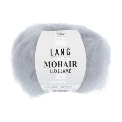 Lang Yarns - Mohair Luxe Lam&egrave; Fv. 23 S�lv-Lys Gr�