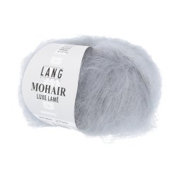 Lang Yarns - Mohair Luxe Lam&egrave; Fv. 23 S�lv-Lys Gr�