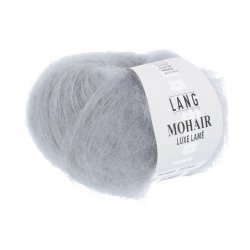 Lang Yarns - Mohair Luxe Lam&egrave; Fv. 23 S�lv-Lys Gr�