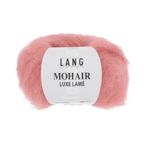 Lang Yarns - Mohair Luxe Lam� Fv. 28 S�lv-Melon