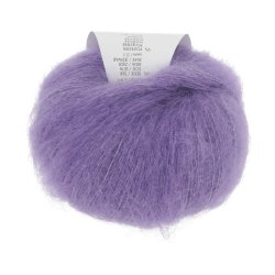 Lang Yarns - Mohair Luxe Lam� Fv. 46 S�lv-Lilla