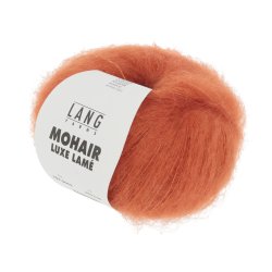 Lang Yarns - Mohair Luxe Lam� Fv. 59 S�lv-Orange