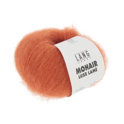 Lang Yarns - Mohair Luxe Lam� Fv. 59 S�lv-Orange