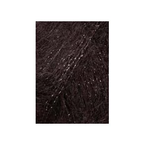 Lang Yarns - Mohair Luxe Lam&egrave; Farve 63 S�lv-Bordeaux