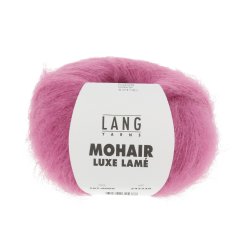 Lang Yarns - Mohair Luxe Lam� Fv. 66 S�lv-Pink