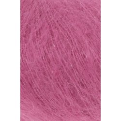 Lang Yarns - Mohair Luxe Lam� Fv. 66 S�lv-Pink