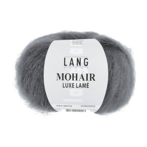 Lang Yarns - Mohair Luxe Lam&egrave; Fv. 70 S�lv-Gr�