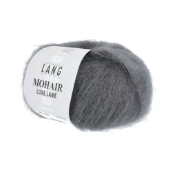 Lang Yarns - Mohair Luxe Lam&egrave; Fv. 70 S�lv-Gr�
