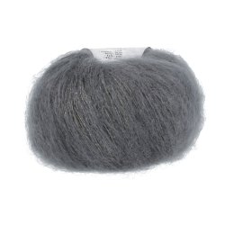 Lang Yarns - Mohair Luxe Lam&egrave; Fv. 70 S�lv-Gr�
