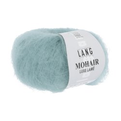 Lang Yarns - Mohair Luxe Lam&egrave; Fv. 71 S�lv-Mint