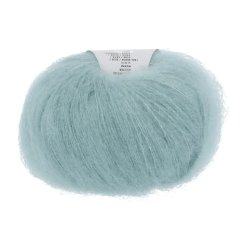 Lang Yarns - Mohair Luxe Lam&egrave; Fv. 71 S�lv-Mint