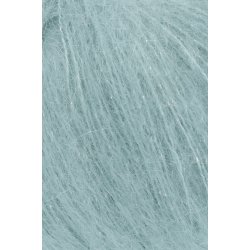 Lang Yarns - Mohair Luxe Lam&egrave; Fv. 71 S�lv-Mint
