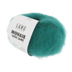 Lang Yarns - Mohair Luxe Lam� Fv. 74 S�lv-Jade