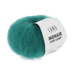 Lang Yarns - Mohair Luxe Lam� Fv. 74 S�lv-Jade