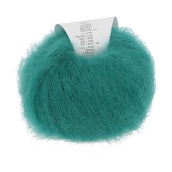 Lang Yarns - Mohair Luxe Lam� Fv. 74 S�lv-Jade
