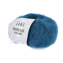 Lang Yarns - Mohair Luxe Lam&egrave; Fv. 78 Slv-Turkis