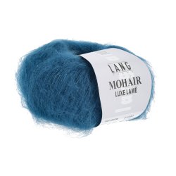 Lang Yarns - Mohair Luxe Lam&egrave; Fv. 78 Slv-Turkis