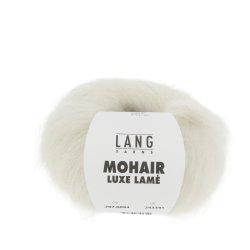 Lang Yarns - Mohair Luxe Lam� Fv. 94 S�lv-Natur