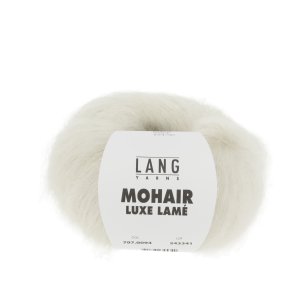 Lang Yarns - Mohair Luxe Lam� Fv. 94 S�lv-Natur
