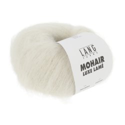 Lang Yarns - Mohair Luxe Lam� Fv. 94 S�lv-Natur