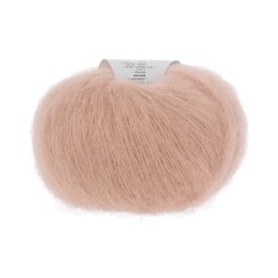 Lang Yarns - Mohair Luxe Lam&egrave; Fv. 128 S�lv/Laks