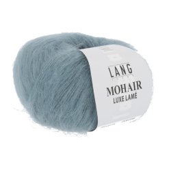 Lang Yarns - Mohair Luxe Lam&egrave; Fv. 174 S�lv-Aqua